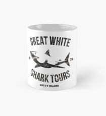 Great White Shark Tours (worn look) Tasse (Standard)