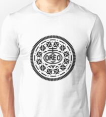 Oreo Cookie Symbol (Black) Unisex T-Shirt