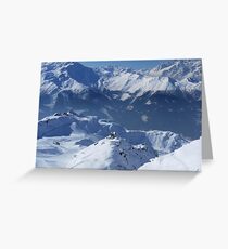 Awe-Inspiring Verbier Greeting Card
