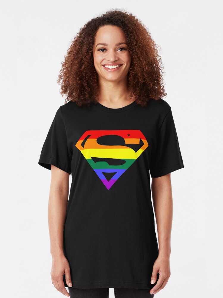 Alternative Ansicht von Super Queer 2 Slim Fit T-Shirt