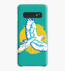 Macaw Blue and Yellow Bird Tropical Case/Skin for Samsung Galaxy