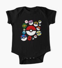 Pokéballs One Piece - Short Sleeve