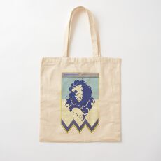 Fire Emblem 3 Houses: Blue Lions Banner Cotton Tote Bag