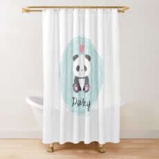 girl Paisley Shower Curtain