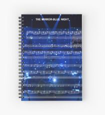 The Mirror - Blue Night - Spring Awakening Spiral Notebook