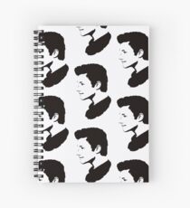 Chris Colfer pop art Spiral Notebook