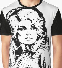 SUSUKENTAL Dolly Parton painting Graphic T-Shirt
