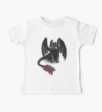 Toothless, Night Fury Inspired Dragon. Baby Tee