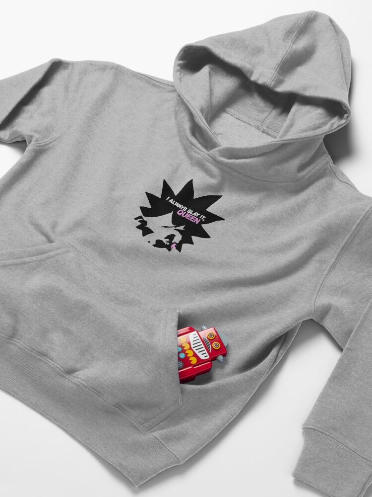 Alternate view of Slay it, queen Kids Pullover Hoodie