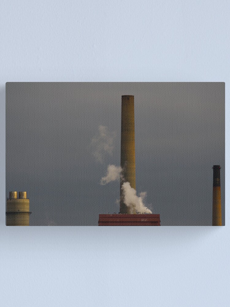Alternate view of Cold Stacks Canvas Print