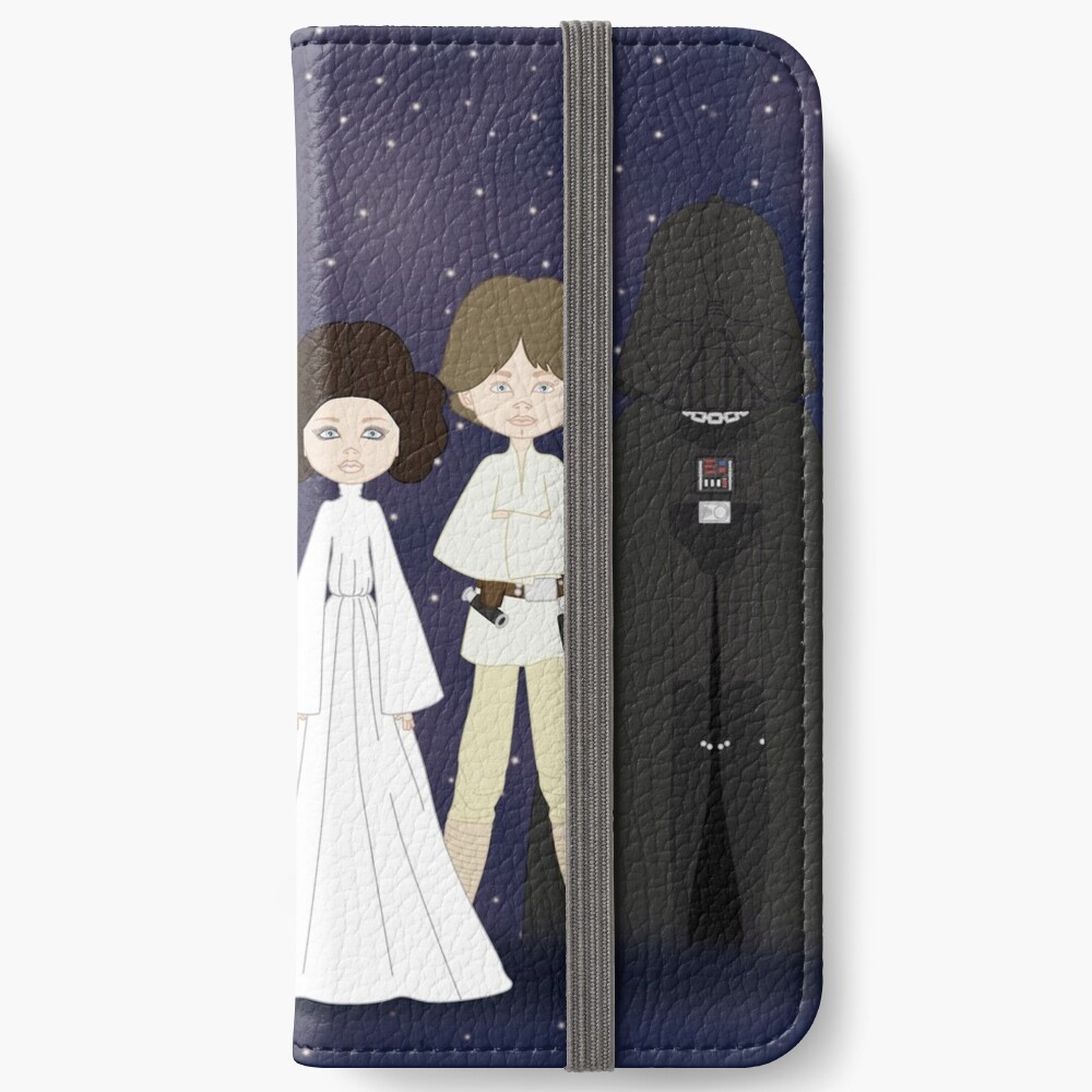 En una galaxia muy, muy lejana... Fundas tarjetero para iPhone