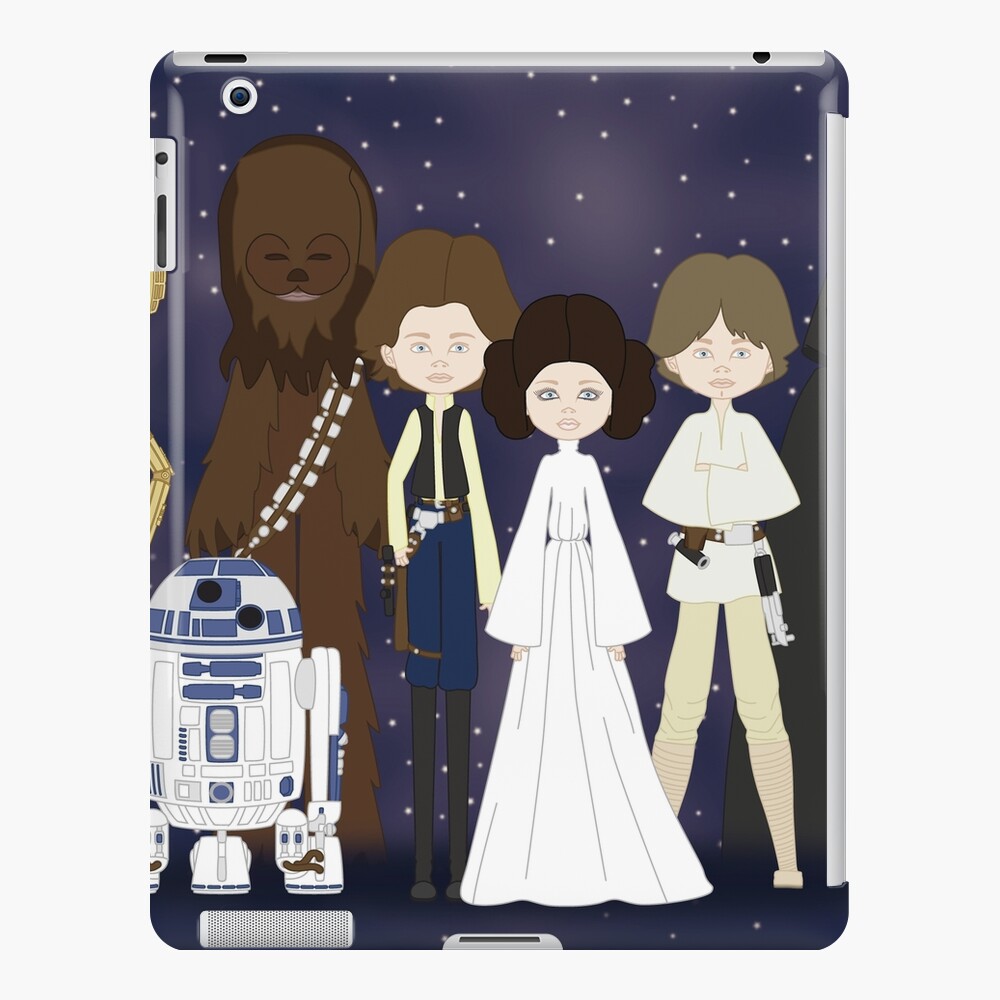 En una galaxia muy, muy lejana... Funda y vinilo para iPad