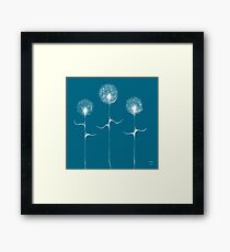 Dandelion Dance Framed Print