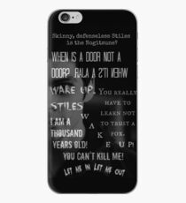 When is a Door Not a Door? iPhone Case