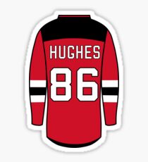 Jack Hughes Jersey Sticker