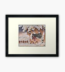 Blustery Framed Print