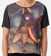 Lantern Light Chiffon Top