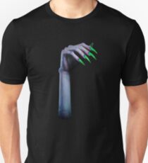 turn off the light green Slim Fit T-Shirt