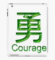 COURAGE KANJI iPad Case/Skin