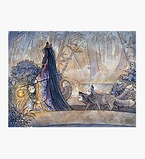 Silent Crossing - Kitsune Fox Yokai Photographic Print