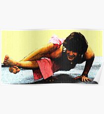 #602 Yoga Pose #2 Poster