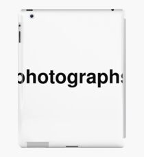 photographs iPad Case/Skin