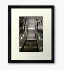 Going Down Framed Print