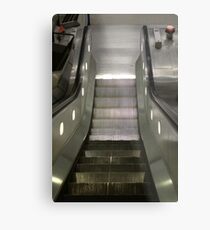 Going Down Metal Print