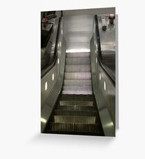 Going Down Greeting Card
