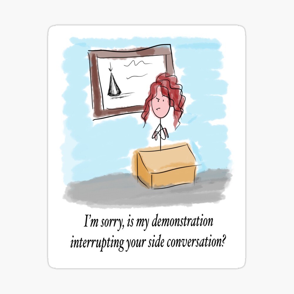 TeacherLife Side Conversation Sticker