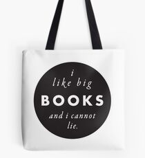I Like Big Books Tote Bag