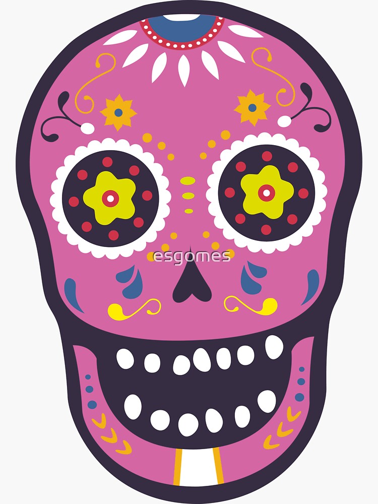 Pink Sugar Skull by esgomes
