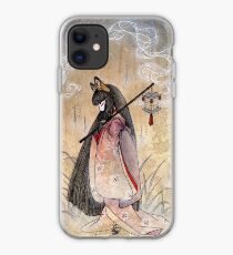 Bad Thoughts - Kitsune Fox Yokai iPhone Case