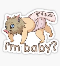 Baby Inosuke Sticker