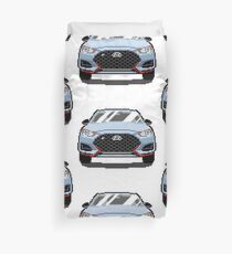 Blue Veloster N Duvet Cover
