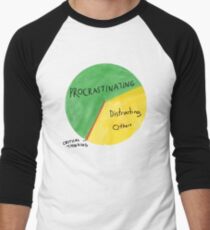 Wie Michael seine Zeit verbringt Baseballshirt mit 3/4-Arm