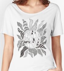 TFB Sunshine Zentangle Women's Relaxed Fit T-Shirt