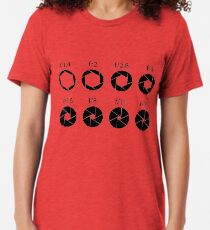 F-stops - Black Tri-blend T-Shirt