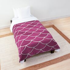 Mulberry Fish Scales Comforter
