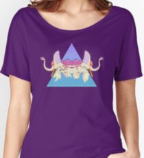 Ancient Psychic Tandem War Elephant Women's Relaxed Fit T-Shirt