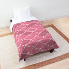 Rose Fish Scales Comforter