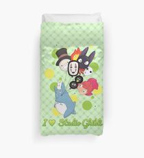 I ♥ Studio Ghibli Duvet Cover