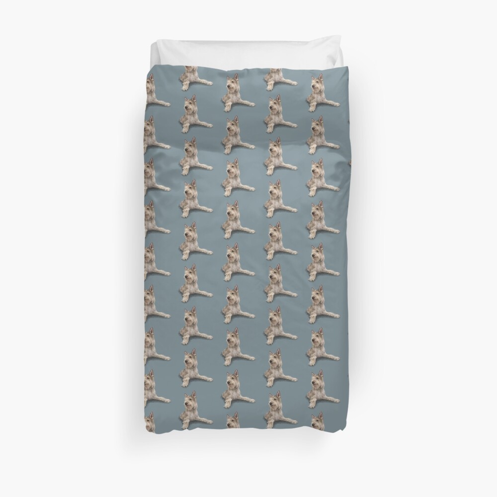 The Berger Picard Dog Duvet Cover