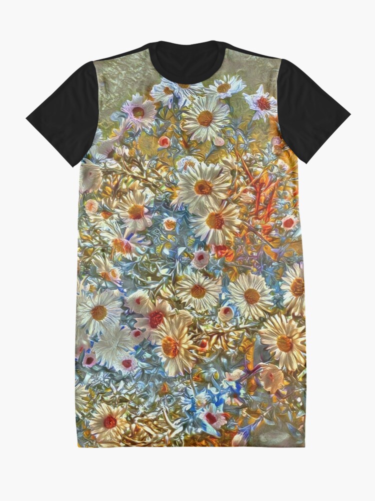 Alternate view of Flowers Graphic T-Shirt Dress