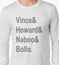 Mighty Boosh Characters Long Sleeve T-Shirt