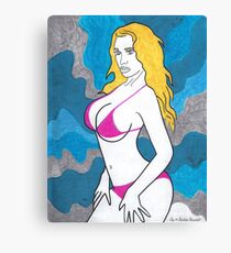 An Angel says what ? Canvas Print