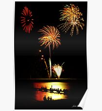 Fireworks Beach Festival, Busselton Poster