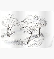 A peaceful corner Poster