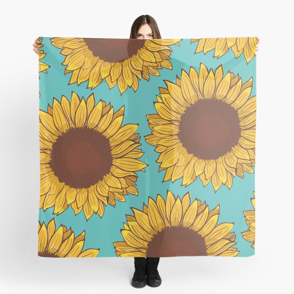 Sunflower Scarf