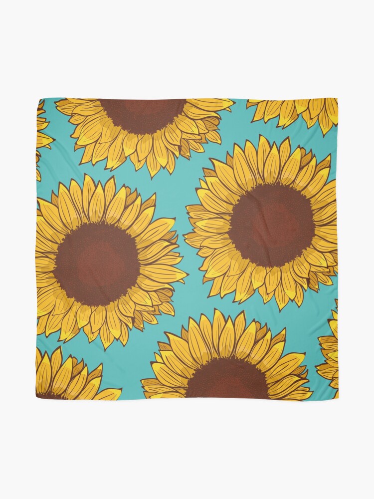 Alternate view of Sunflower Scarf